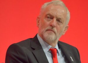 Jeremy Corbyn, cropped (licensed CC BY SA 4.0 on Wikimedia Commons by Rwendland).JPG