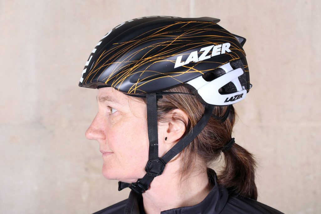 Lazer Cosmo helmet with Aeroshell – aeroshell on side.jpg