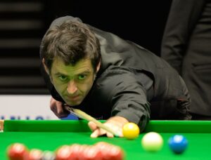 Ronnie O’Sullivan at German Masters, 2015 (DerHexer, Wikimedia Commons, CC-by-sa 4.0).jpg