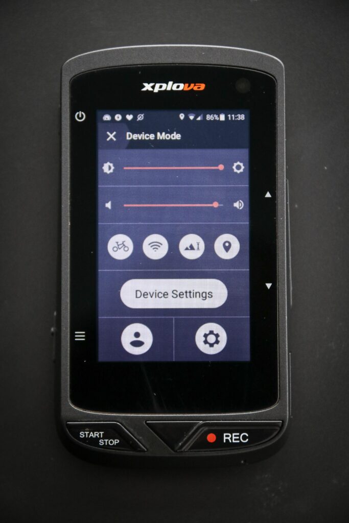 Xplova X5 – settings.jpg