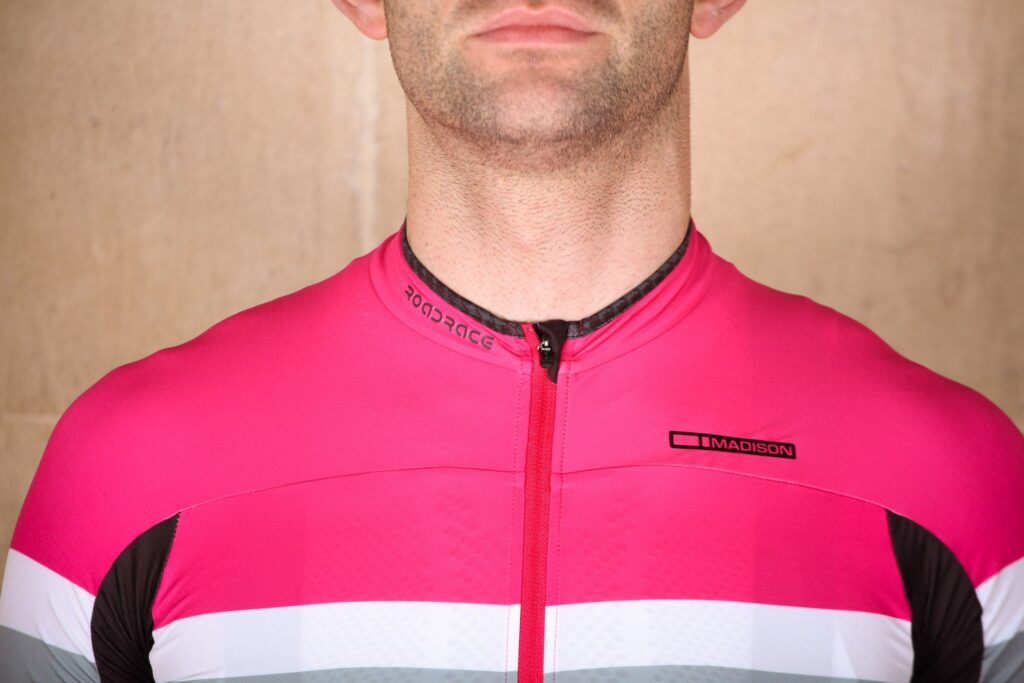 Madison RoadRace Premo mens short sleeve jersey – chest.jpg