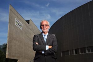 Brian Cookson at the World Cycling Centre in Aigle (source Briancookson.org).jpg