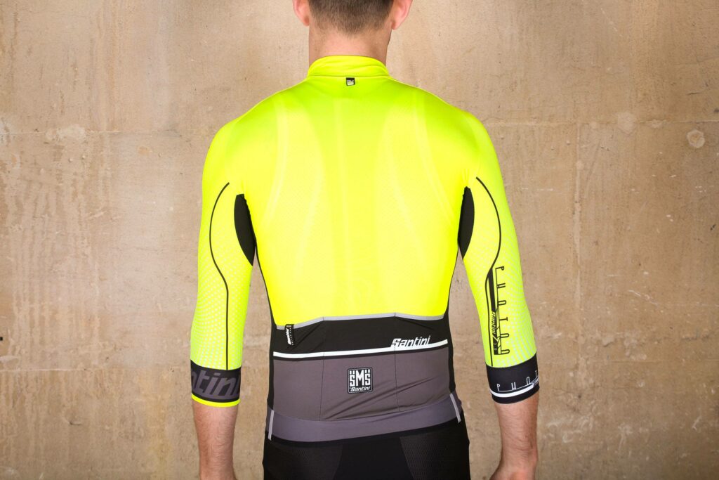 Santini Photon 3.0 jersey with 3-4 Sleeves – back.jpg
