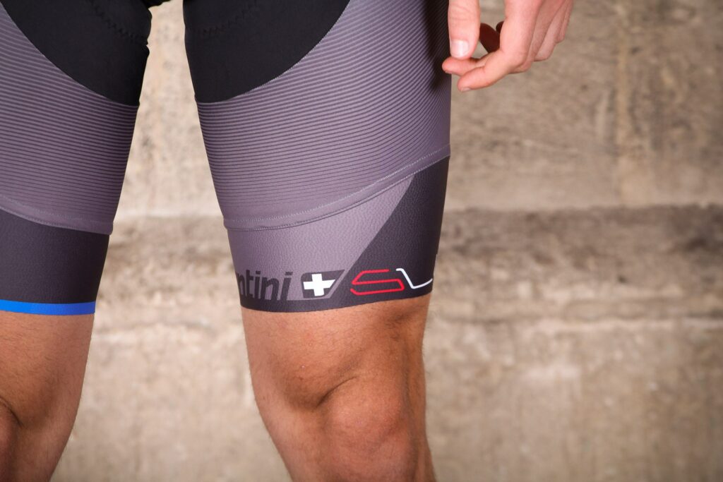 Santini Sleek Plus Bib Shorts C3 Padding – cuff.jpg