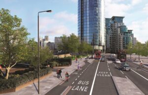Artist’s impression showing a view of Nine Elms Lane towards St George Wharf (TfL).jpg