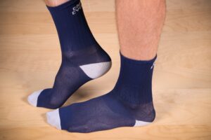 Cafe du Cycliste Colour Socks Navy.jpg