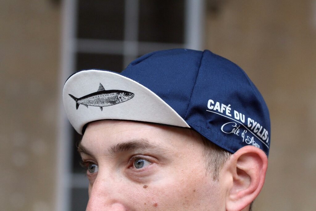 Cafe du Cycliste Cycling Cap Sardine 2.jpg