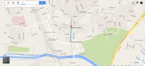 Peterborough Bridge Street map.png