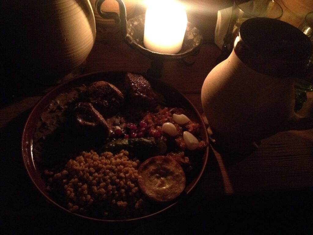 Baltics – medieval meal.JPG