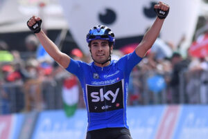 Mikel Landa wins 2017 Giro d’Italia Stage 19 (picture credit LaPresse – D’Alberto – Ferrari – Paolone – Spada).jpg