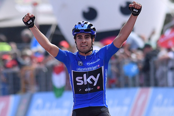 Mikel Landa wins 2017 Giro d’Italia Stage 19 (picture credit LaPresse – D’Alberto – Ferrari – Paolone – Spada).jpg