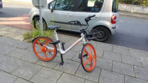 Mobike in Manchester (Sian Dibben)