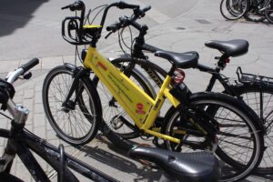 YoBike in Bath city centre.jpg
