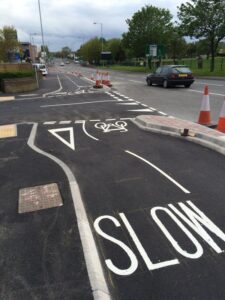 Bradford cycle superhighway (picture credit Twitter usser LeeDotDash).jpg