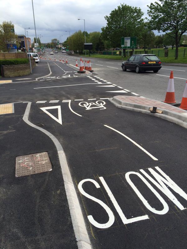 Bradford cycle superhighway (picture credit Twitter usser LeeDotDash).jpg
