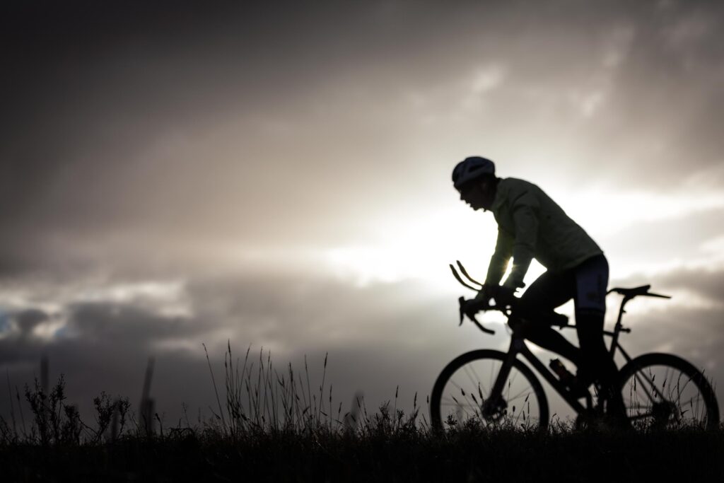 Mark Beaumont silhouette