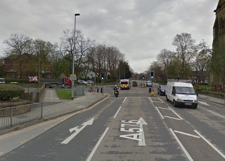 Eccles Old Road junction with Lancaster Lane (via StreetView).jpg