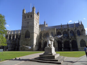 Exeter Cathedral (licensed CC BY SA 2.0 on Flickr by David Sivyer).jpg