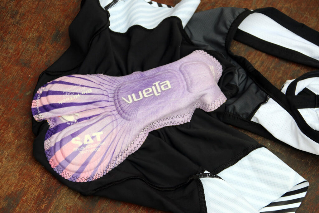 Lusso Ladies Bib Shorts Stripes – pad.jpg