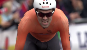Tom Dumoulin wins UCI Time Trial World Championship 2017.PNG