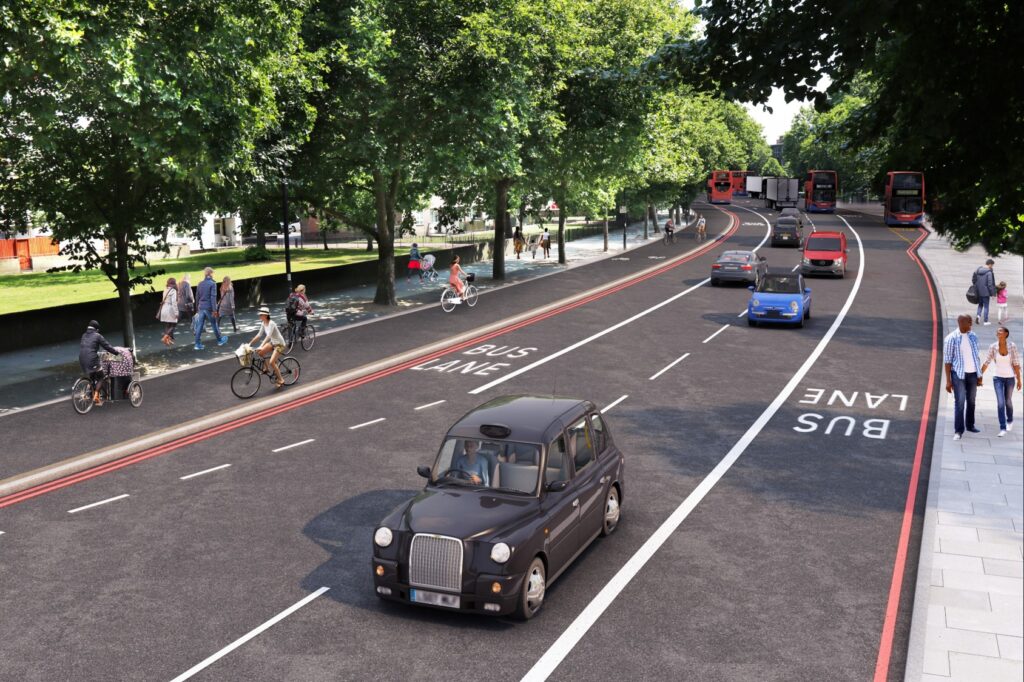 Cycle Superhighway 4 Jamaica Road.jpg