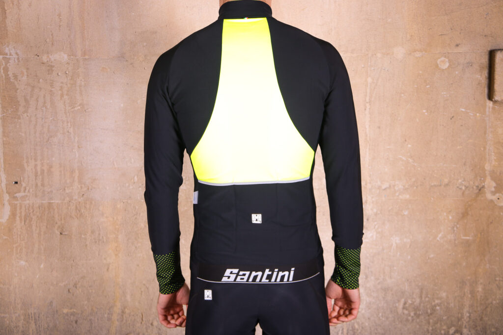 Santini Vega 2.0 Aquazero Long Sleeve Thermofleece Jersey – back.jpg