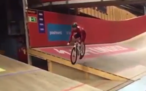 Falon, Sweden velodrome crash (via Twitter).PNG
