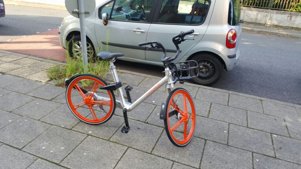 Mobike in Manchester (Sian Dibben)