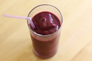 Purple smoothie (CC licensed by Cascadian Farm via Flickr).jpg
