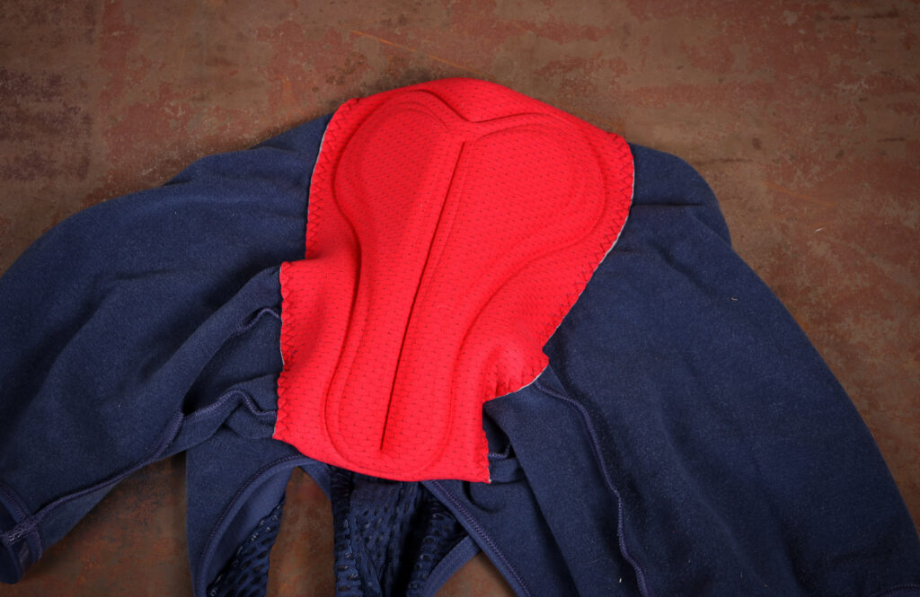 Cafe du Cycliste Adele Cobalt Blue Thermal Bib Shorts – pad.jpg