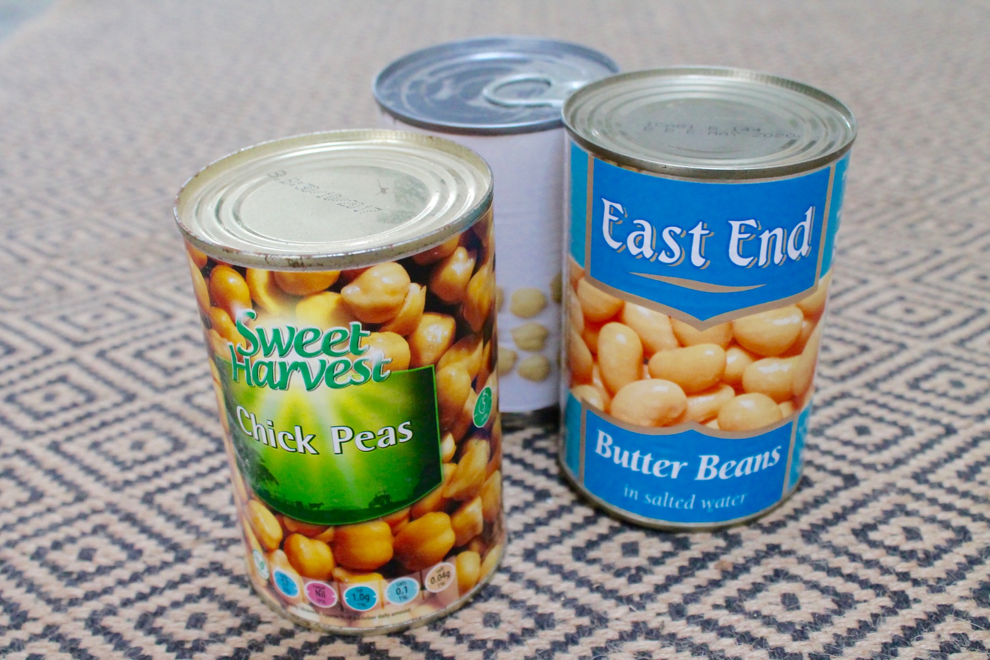 Chick peas and butter beans &ndash; 1