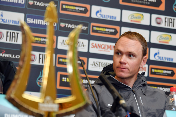 Chris Froome on eve of 2018 Tirreno-Adriatico (picture credit LaPresse – D’Alberto, Ferrari).jpg