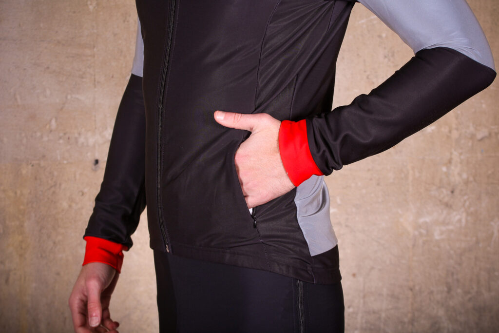 Proviz Reflect 360 Elite Mens Cycling Jacket – front pocket.jpg