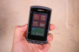 Xplova X5 Evo Smart Video Cycling Computer - home screen.jpg