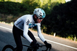 Chris Froome in 2018 Sky kit (via Team Sky)