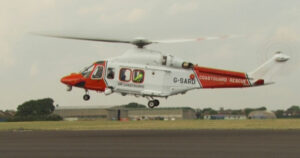 HM Coastguard helicopter via DfT on Flickr