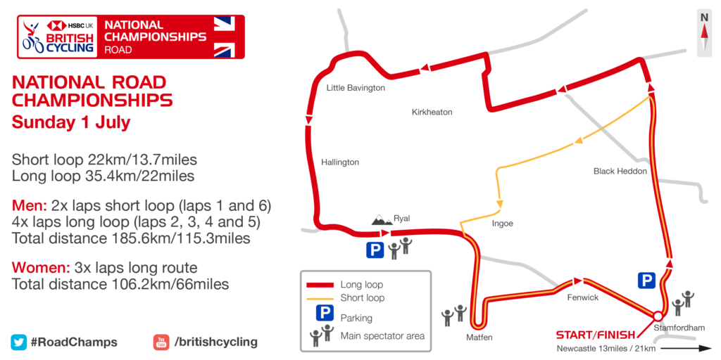 HSBC UK National Road Championships map.png