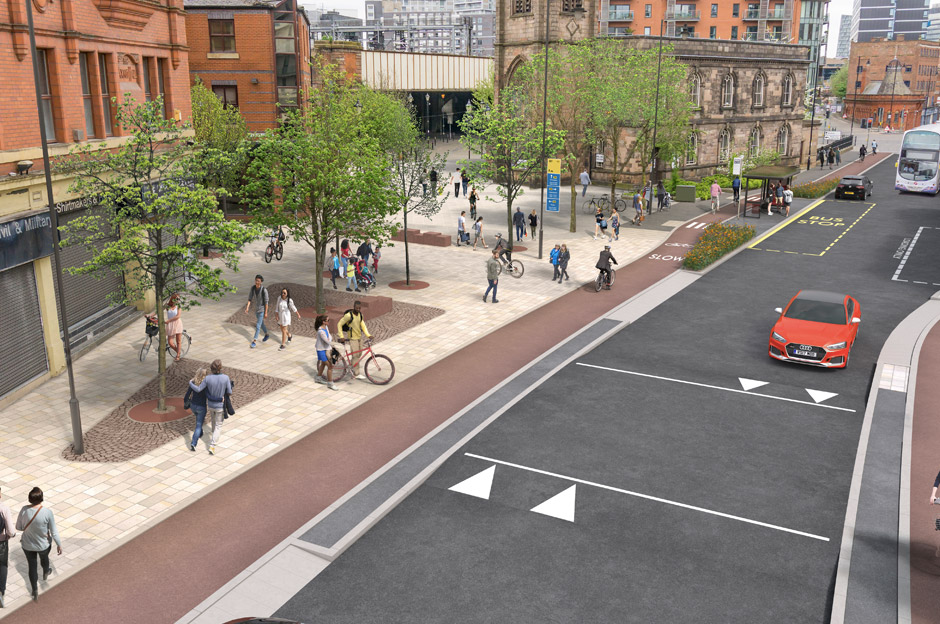 Beelines busier road visualization