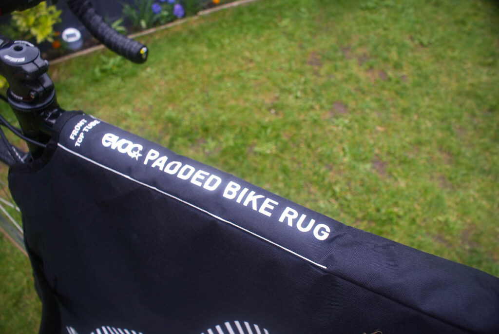 EVOC PADDED BIKE RUG – Gewatteerde Fietstransportbescherming, Universeel, Vuilafwerend, Voor Race- En Mountainbike