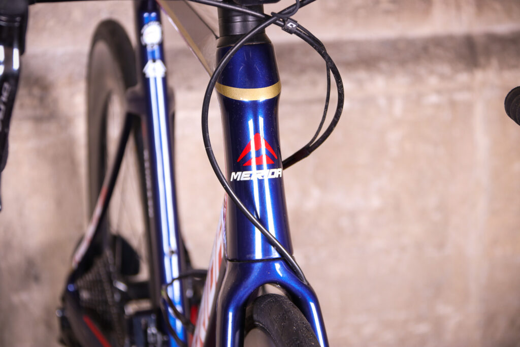 Merida Reacto Disc Team-E – head tube badge.jpg