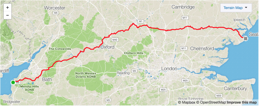 PIER TO PIER route