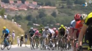 Gianni Moscon hits out on Tour de France 2018 Stage 15.JPG