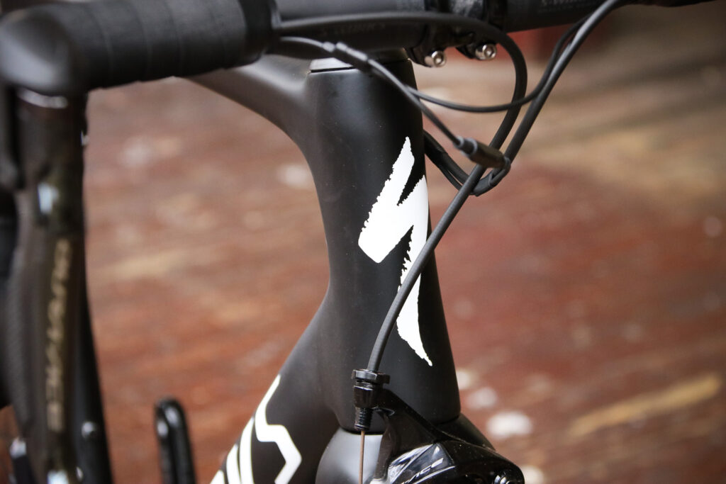 Specialized S-Works Tarmac – head tube badge.jpg