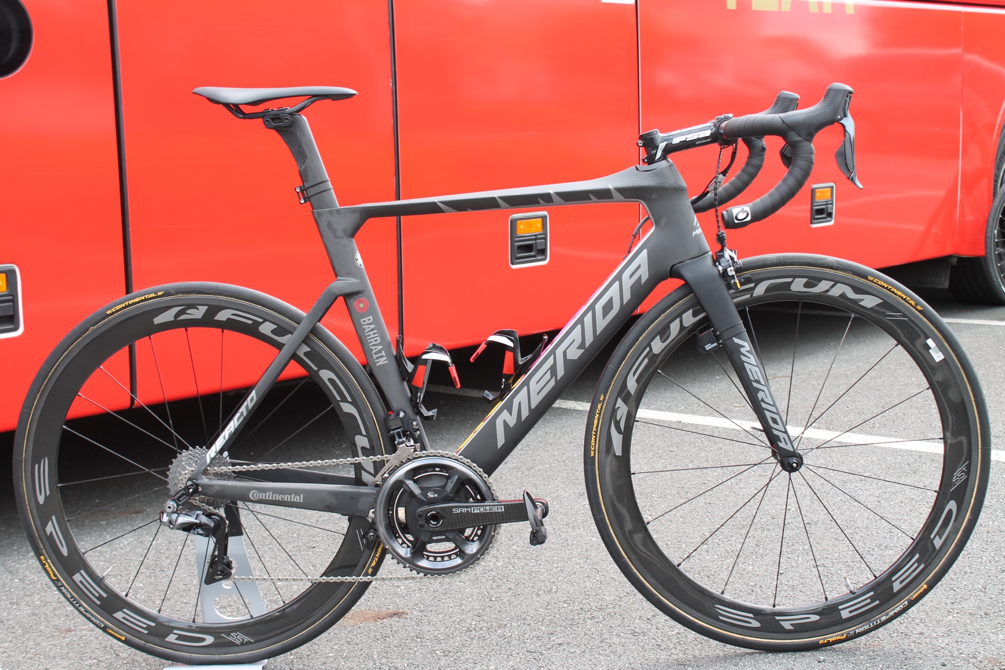 Tour Tech 2018- Nibali Merida Reacto KOM full bike – 1