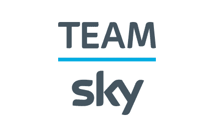 Team Sky logo on white