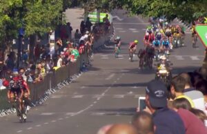 Final km of stage 18