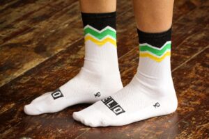 Neon Velo KOM Cycling Sock