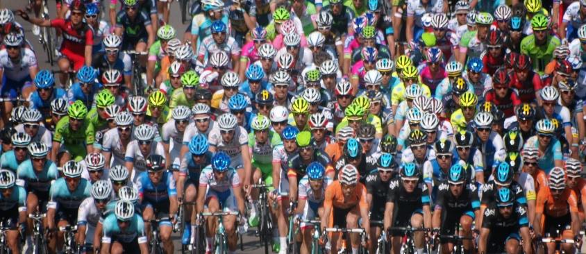 Peloton (copyright Simon MacMichael)