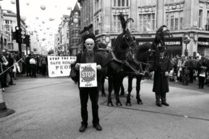 Donnachadh_at_Oxford_Circus_moment_of_silence_