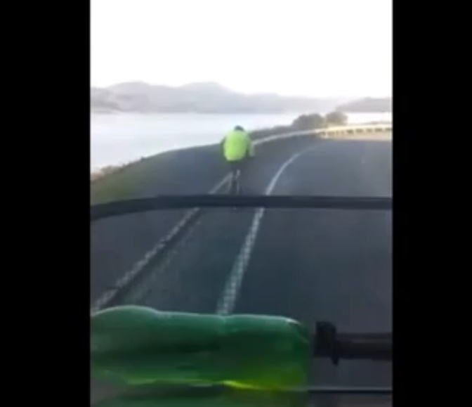 Run him over Greg, Mate